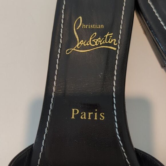 Christian Louboutin Beach Slide Sandals - Picture 2 of 9